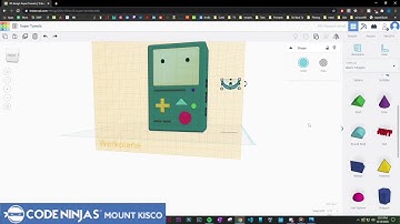 Creating BMO using TinkerCAD