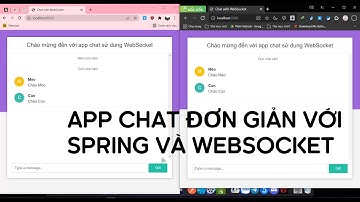 Ứng dụng chat đơn giản với Spring và Websocket