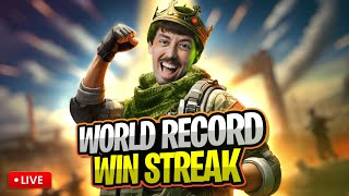 WIN STREAK WORLD RECORD ATTEMPT