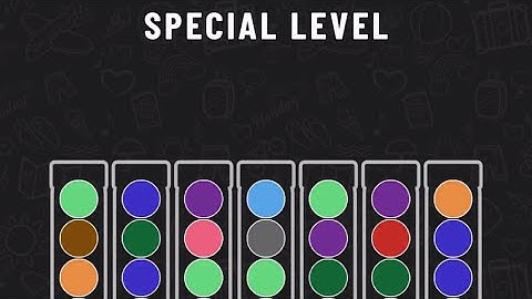 Ball Sort Puzzle Special Level After 180 #ballsortpuzzle #ballsortpuzzlegameplay #puzzlegame