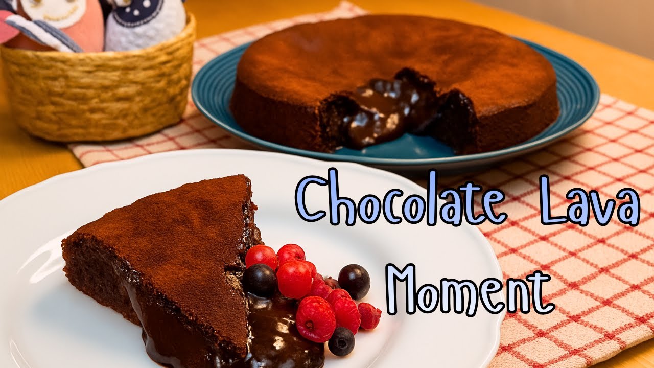 1 2 3 Easy Chocolate Mud Cake | Homemade Chocolate Cake with a Melted Center