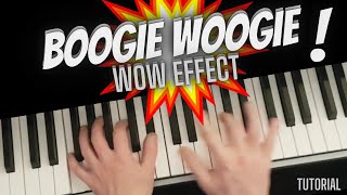 Video thumbnail of "Pro Boogie Woogie Piano Lesson : Beginners How to Master the Art - Easy Blues Keyboard Tutorial."