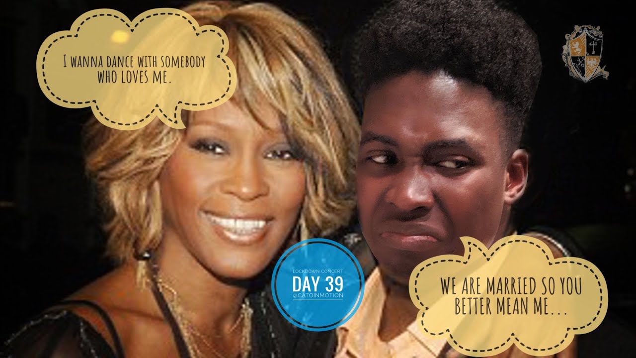 I Wanna Dance With Somebody - Whitney Houston (CATOINMOTION Sax Cover) - Lockdown Concert Day 39