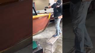Update on 1959 Chris Craft Cavalier -  varnish