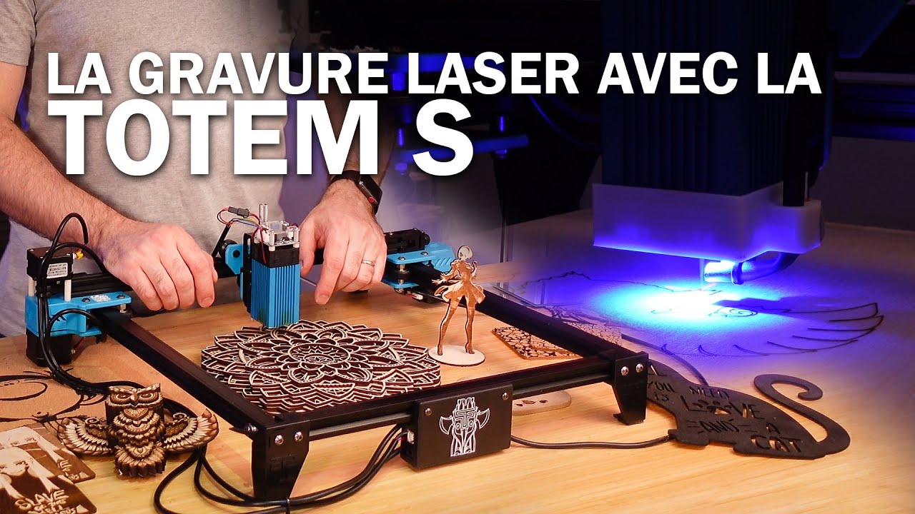 La graveuse laser Totem S de Two Trees après plusieurs mois de tests ! 