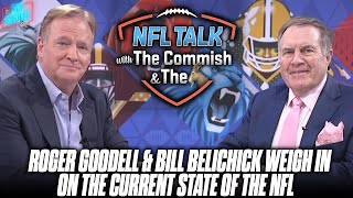 Bill Belichick & Roger Goodell Talk The State Of The NFL & It