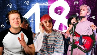 HE'S SO UNDERRATED!  | Jeremy Zucker - 18 [ Official Visualizer Video ] (REACTION!!)