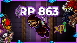 RP 863 Hunt x4 Secret Library Fire Section 10kk/h Raw + 3.6kk Profit - Tibia Hunt [13.30] #tibia