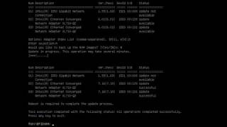 Intel Network card flashing firmware full version