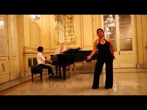 Soprano: Sara Sedano/ La picaronera , de Rosa Mercedes Ayarza - YouTube