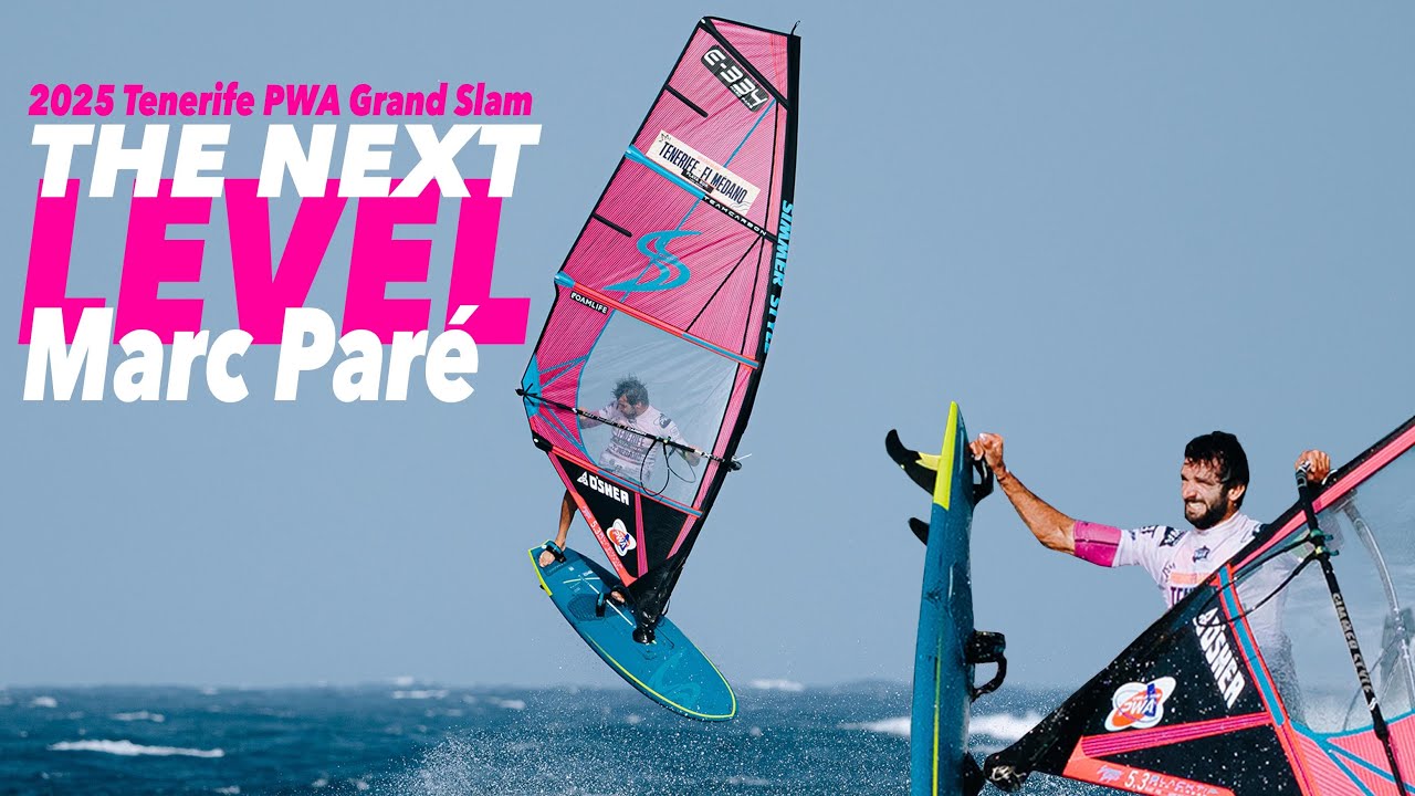Marc Paré & the Blacktip Team Carbon | 2025 PWA Tenerife Grand Slam