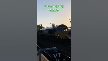 66506 passes Bath Spa with an engineering train #train #class66