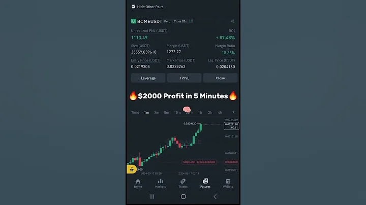 $2000 profit in 5 minutes #money #moneymindset #motivasisukses #btchalving #trading