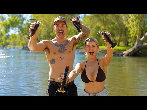 GIANT Freshwater Prawns & Red Claw/Crawfish - The Ultimate Cook Off
