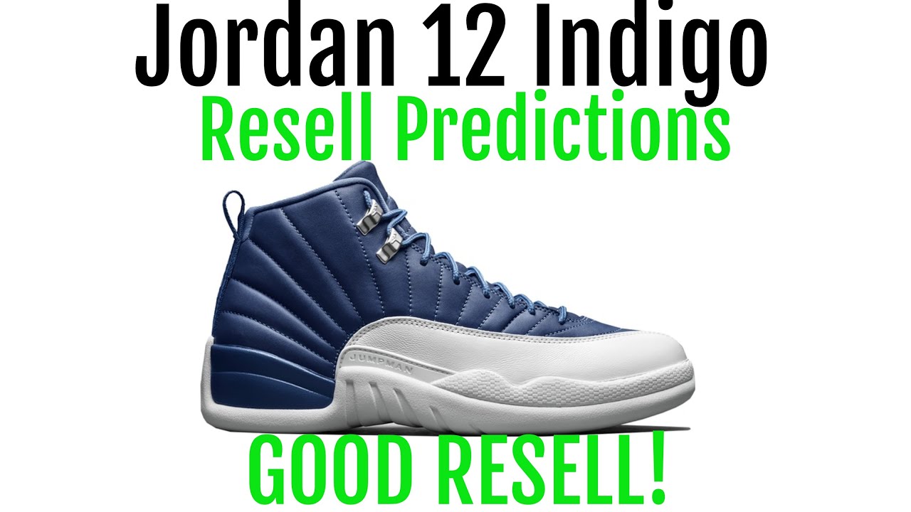 Jordan 12 Indigo - Resell Predictions 