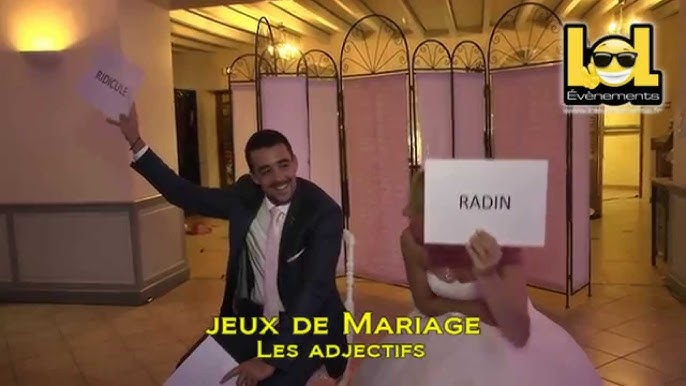 Animation de mariage - Le jeu des points communs 