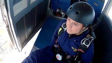 Solo Static Line Parachute Jump - Skydive Tilstock - 25/03/17 - Student 6