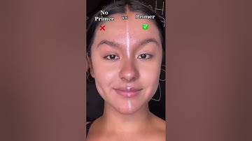 Does primer make a difference? #primer #makeuphacks #IPSY