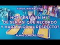 ✨Hoy Pensó en Mi ? De Ser así que Recordó y Hará algo al Respecto? 🕵🏻‍♀️💕 Tarot Interactivo✨