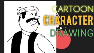 easy cartoon character simple