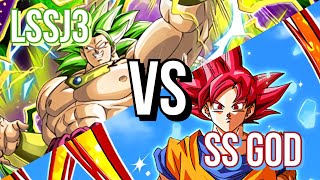 Lssj3 Broly Vs. Ss God Goku?