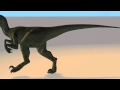 3d Animated Deinonychus Walking