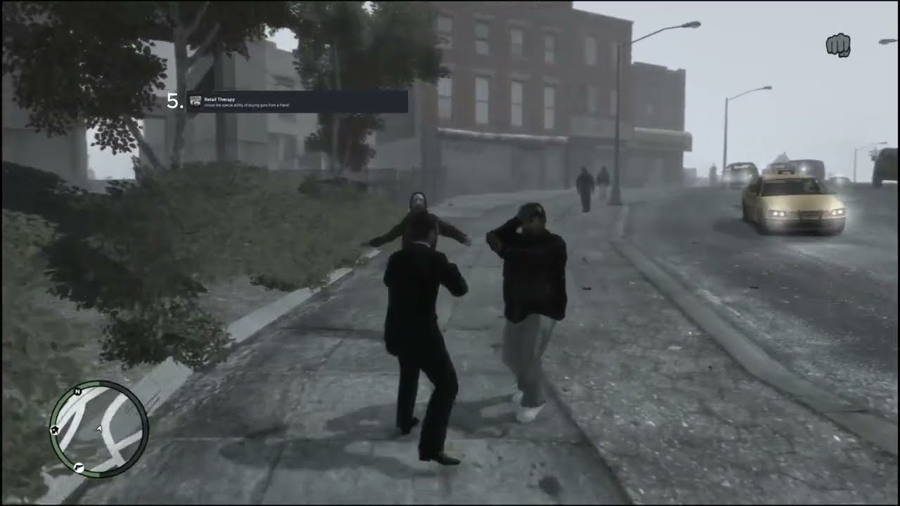 GTA IV 도전 과제 5개 깨기