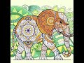 ColorTheWorld | Color by Number nr. 18 - Elephant #fyp #bigfive  #colorbynumber #elephant #africa