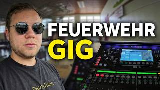 Is this PA setup sufficient for the fire station? Sound reinforcement in action.