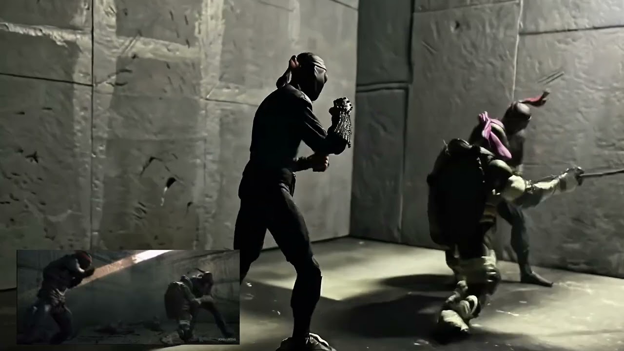 TEST: FOOTAGE : DONATELLO : STOP MOTION