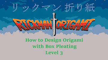 Box Pleating: Origami Design Tutorial (Level 3)