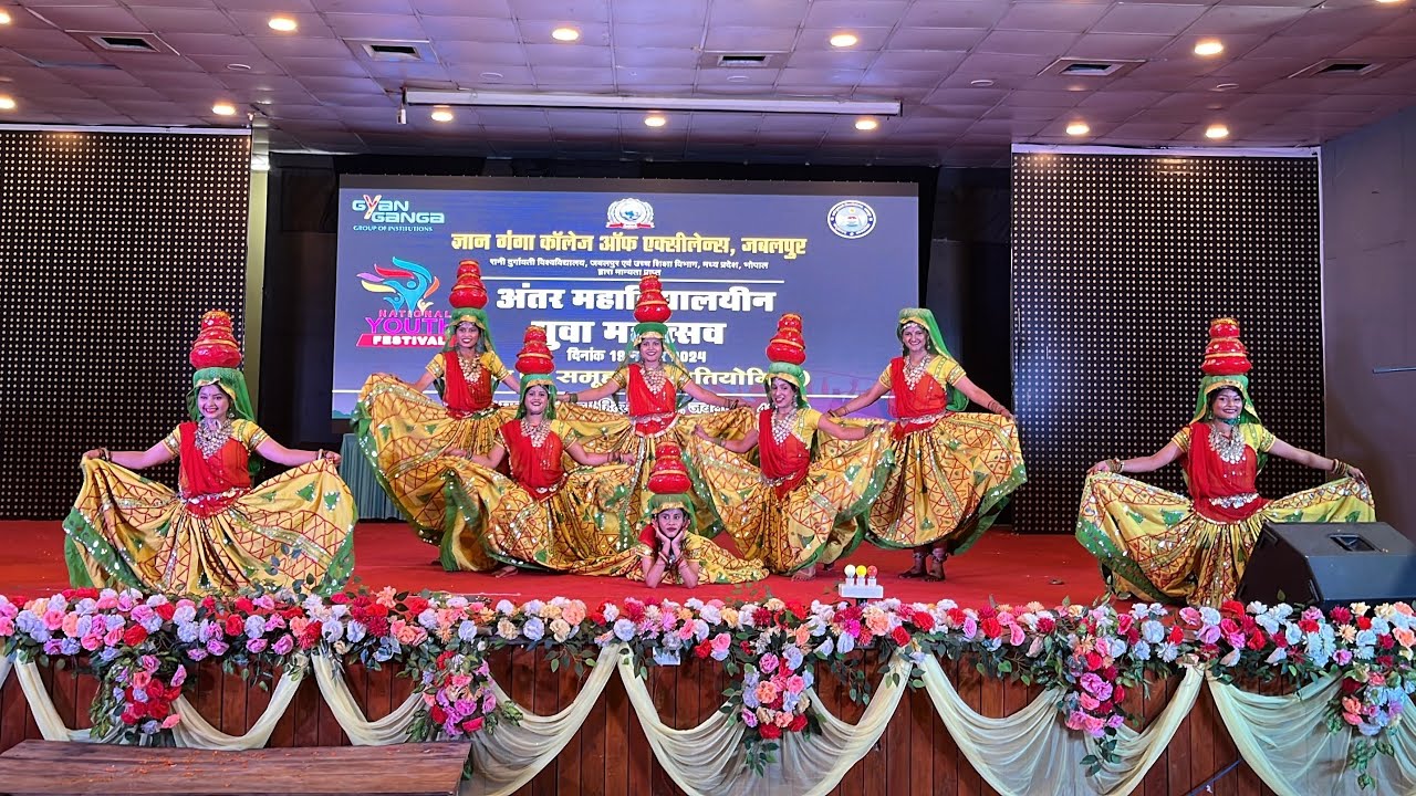 Rajasthani Folk Dance || First place in Youth festival 2024 || Lok Raag Samiti || By Sanjay Pandey