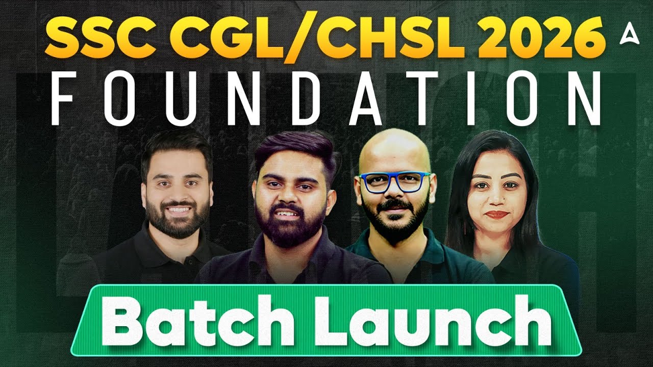 SSC CGL 2026 Beginners Favourite Foundation Batch | Basic to Advance Complete Course By Sahil Sir