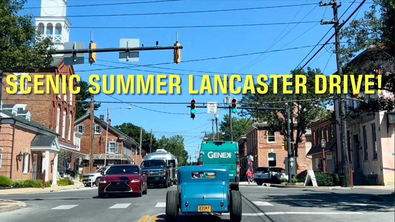 Lancaster County Scenic Drive! StrasburgLancasterRonksIntercourseEast Earlto PA