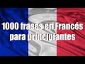Cursos de francés: 1000 Frases en francés para principiantes  parte 1/2