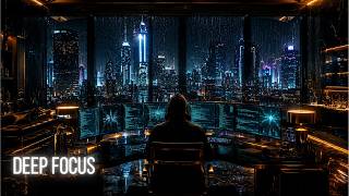 2 Hours to Lock In — Dark Cyberpunk Music for Deep Work, Coding & Study