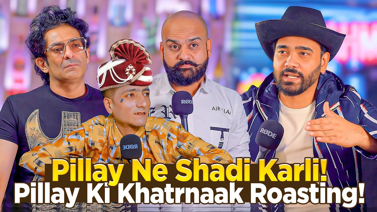 Pillay Ne Shadi Karli  Pillay Ki Khatarnak Roasting  Ahmed Khan Podcast