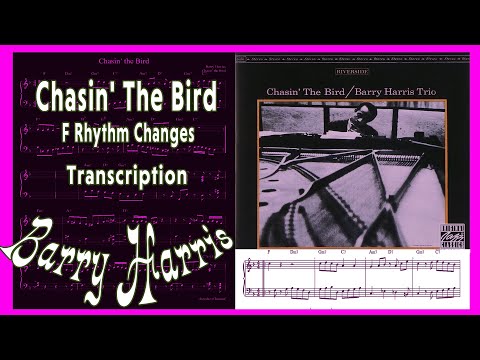 "Chasin' The Bird (F Rhythm Changes)" Barry Harris transcription piano solo