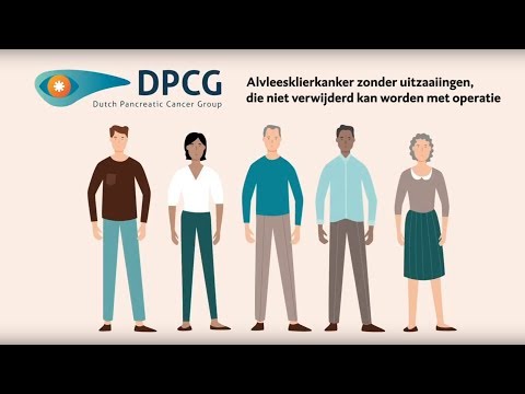 Informatievideo PACAP: Alvleesklierkanker zonder uitzaaiingen, maar geen mogelijkheid tot operatie