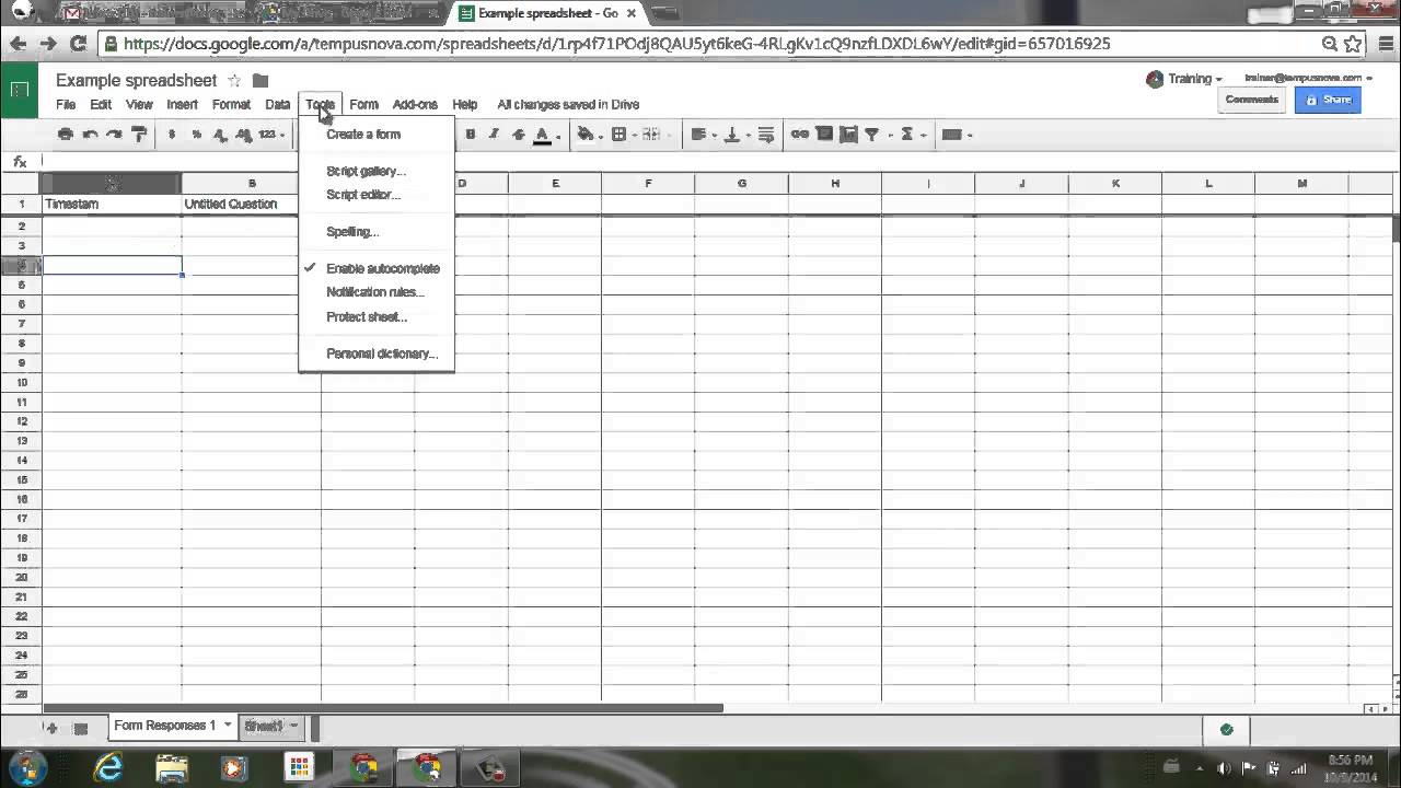 How to enable grammar and spelling check in Google Sheets - Web  Applications Stack Exchange