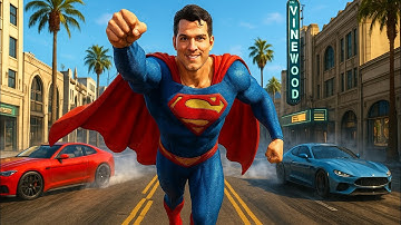 GTA 5 Superman Mod 💪 Super Speed & Flying Powers