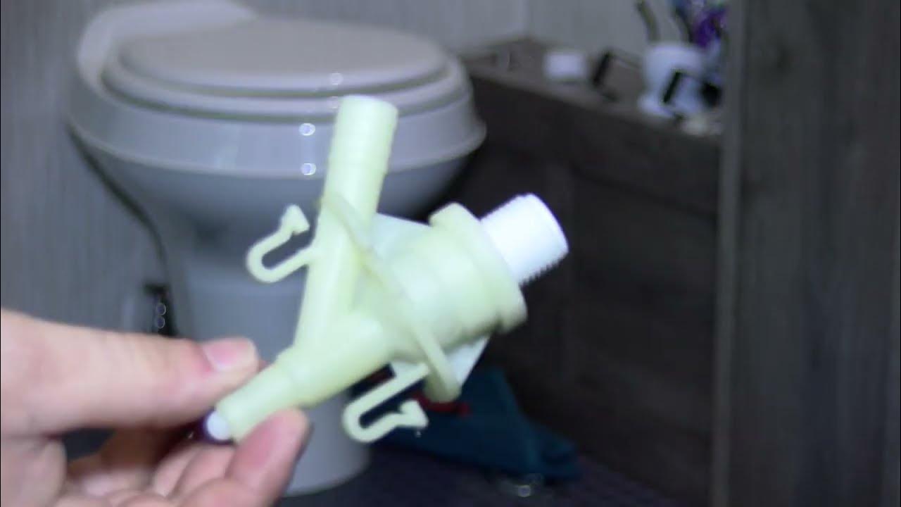 Dometic 300 series problem with valve replacement RV Camper Toilet wont