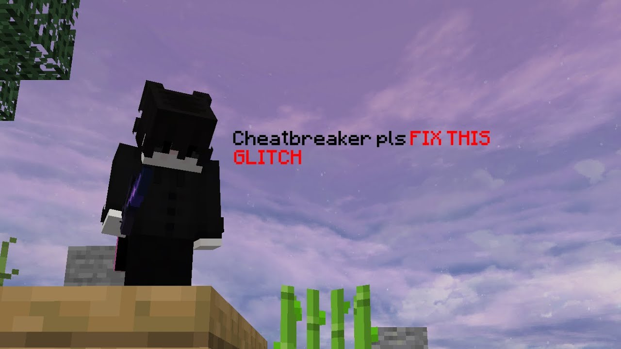 CheatBreaker pls FIX THIS GLITCH