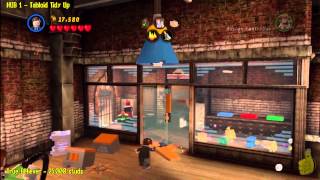 Lego Marvel Super Heroes: HUB 1 Tabloid Tidy Up - Story Walkthrough - HTG screenshot 5