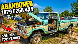 I Found This Rusted & Rare 79 Ford F-250 4x4 Abandoned in a Junkyard!