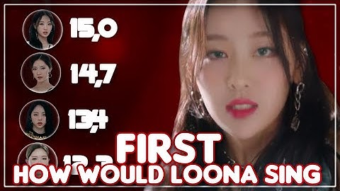 (REQ:19) How Would Loona Sing ( First - Everglow )