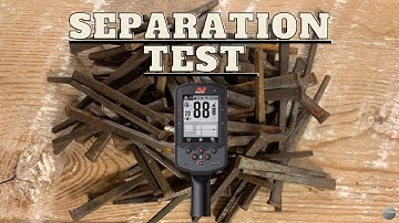 Minelab Manticore Separation Test - Metal Detecting