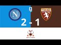 Napoli Torino 2-1. ISMAJLI MEDIOCRE. D'AVERSA SBAGLIA I CAMBI
