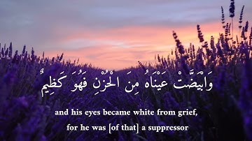 فَصَبْرٌ جَمِيلٌ ۖ عَسَى اللَّهُ أَن يَأْتِيَنِي بِهِمْ جَمِيعًا 🤍 القارئ أحمد النفيس 🤍