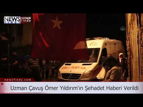 Uzman Çavuş Ömer Yıldırım'ın Şehadet Haberi Verildi